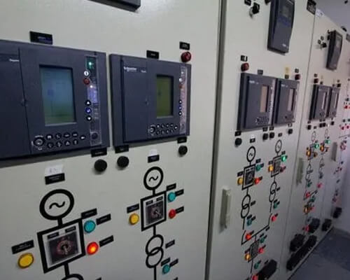 synchronizing control panel 8